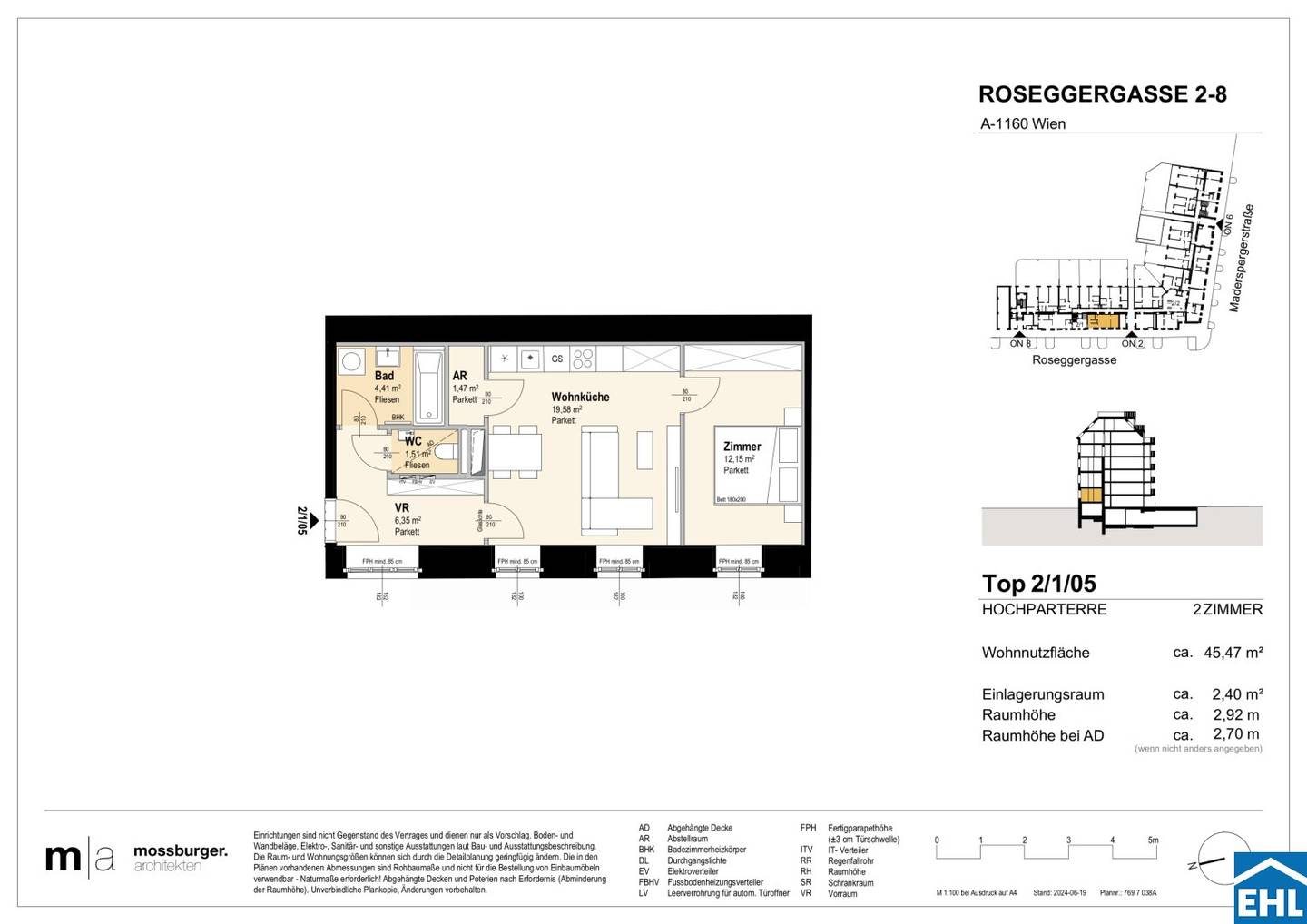 Apartment with private garden near Wilhelminenberg