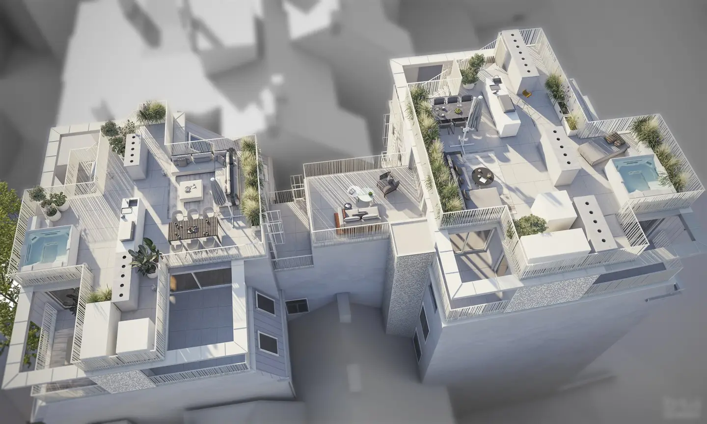 Brand new apartment with generous terraces