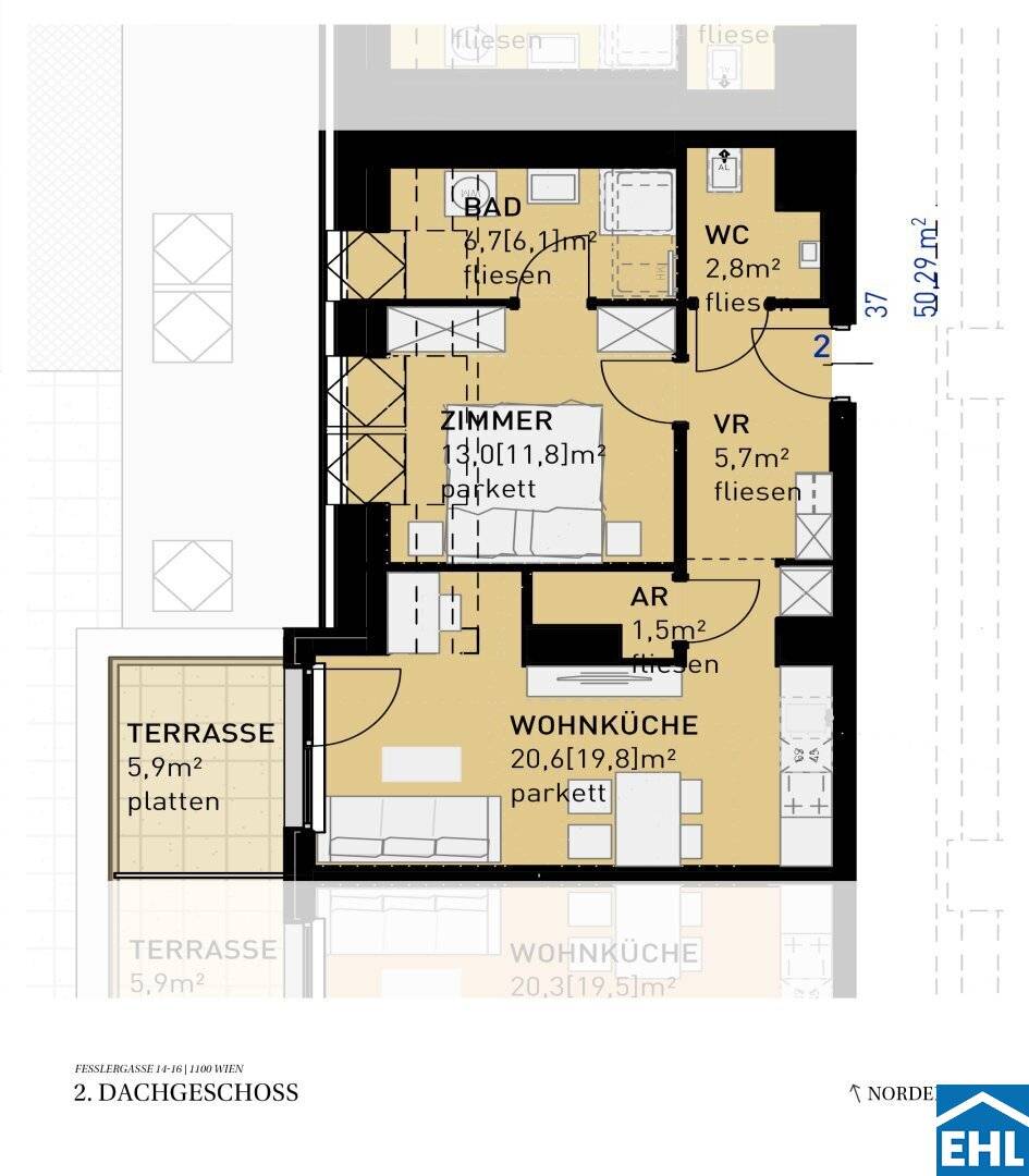 Neues Wohngefühl in urbaner Oase: Moderne Erstbezug-Wohnung mit Garten und Terrasse!