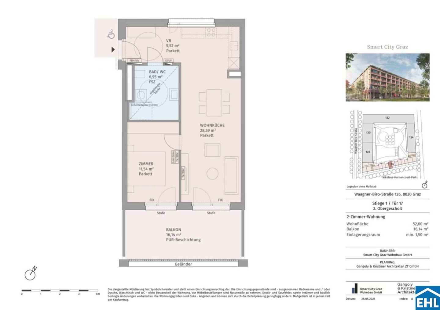 Urban. Ruhig. Zukunftsfit. Wohnen im Smart Quadrat