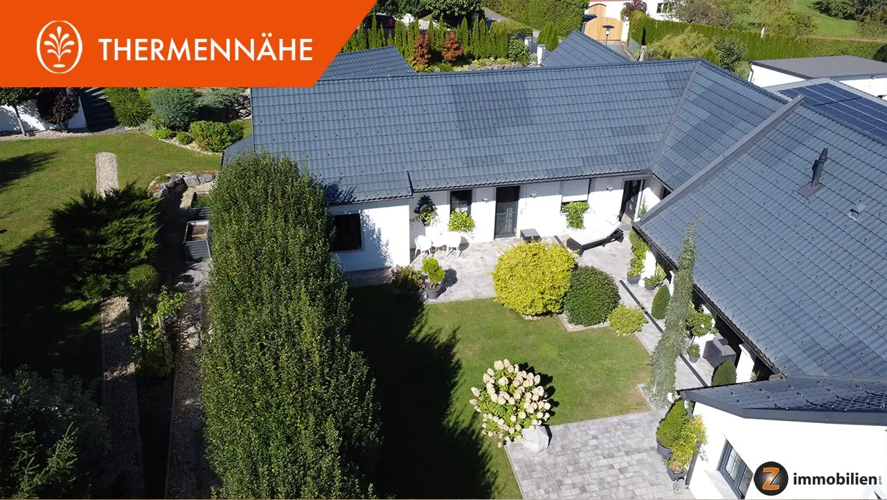 Modern residential house with two barrier-free, separate units