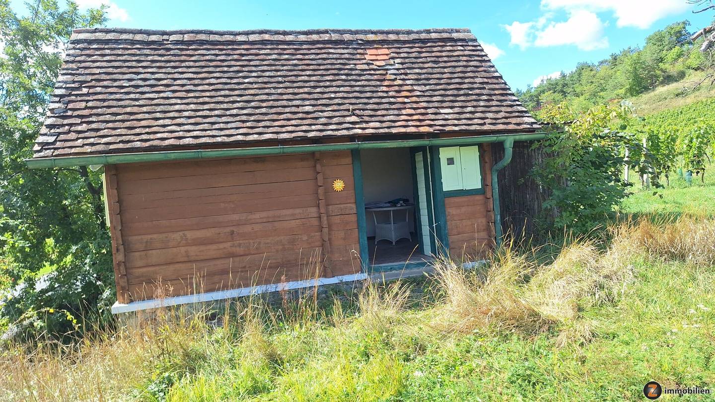 Uriges Holzkellerstöckl in Eisenberg a.d. Pinka – Weingarten 1.940 m²