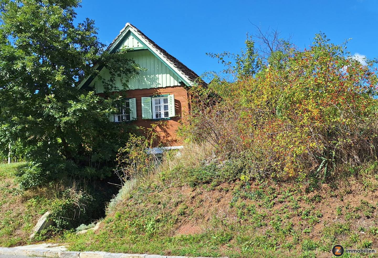 Uriges Holzkellerstöckl in Eisenberg a.d. Pinka – Weingarten 1.940 m²