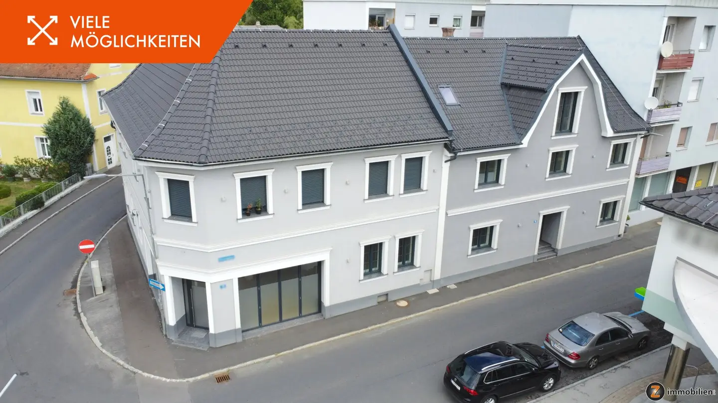 Two investment properties in the center of Stegersbach, attractive return opportunity