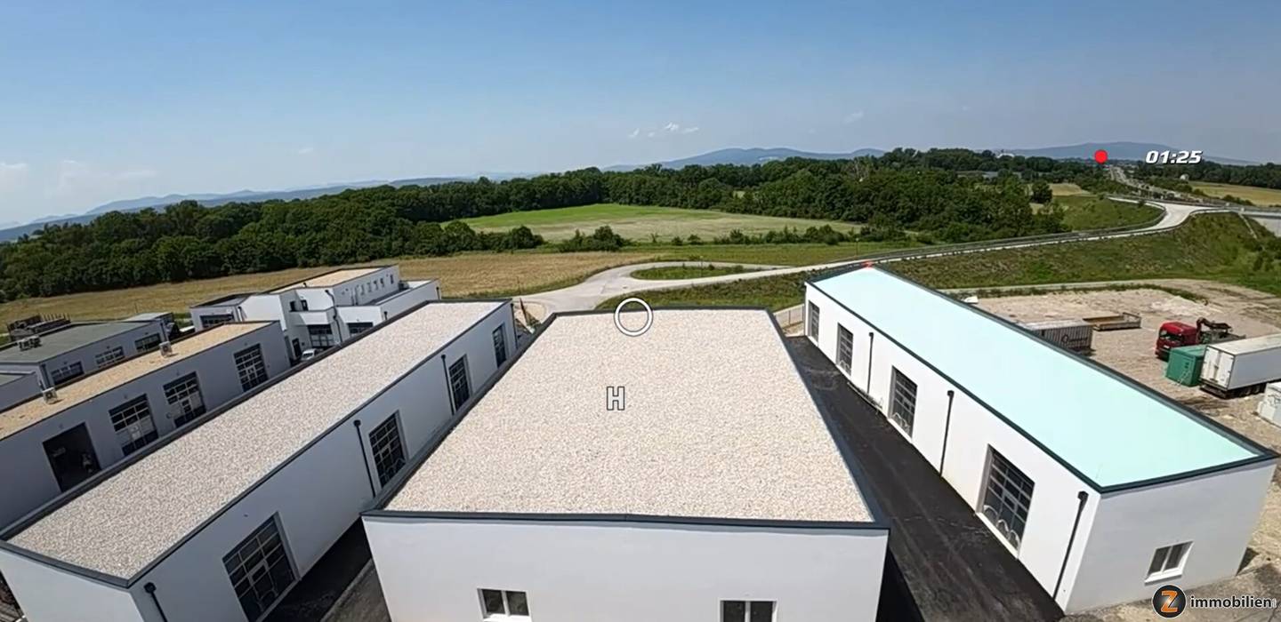 Halle 91 m² zwischen Baden und Wr. Neustadt – Sektionaltor Gewerbe
