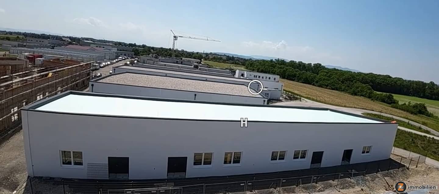 Halle 91 m² zwischen Baden und Wr. Neustadt – Sektionaltor Gewerbe