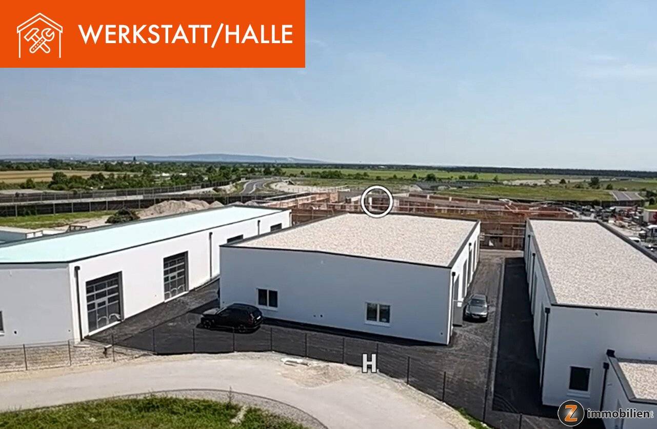 Moderne Halle ca. 50 m² nahe Baden und Wr. Neustadt in Sollenau