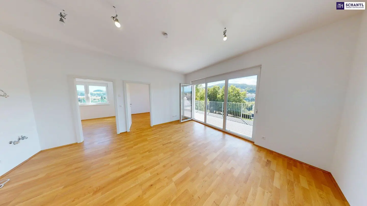 Wohnung mit Südbalkon und Weitblick ruhige Lage