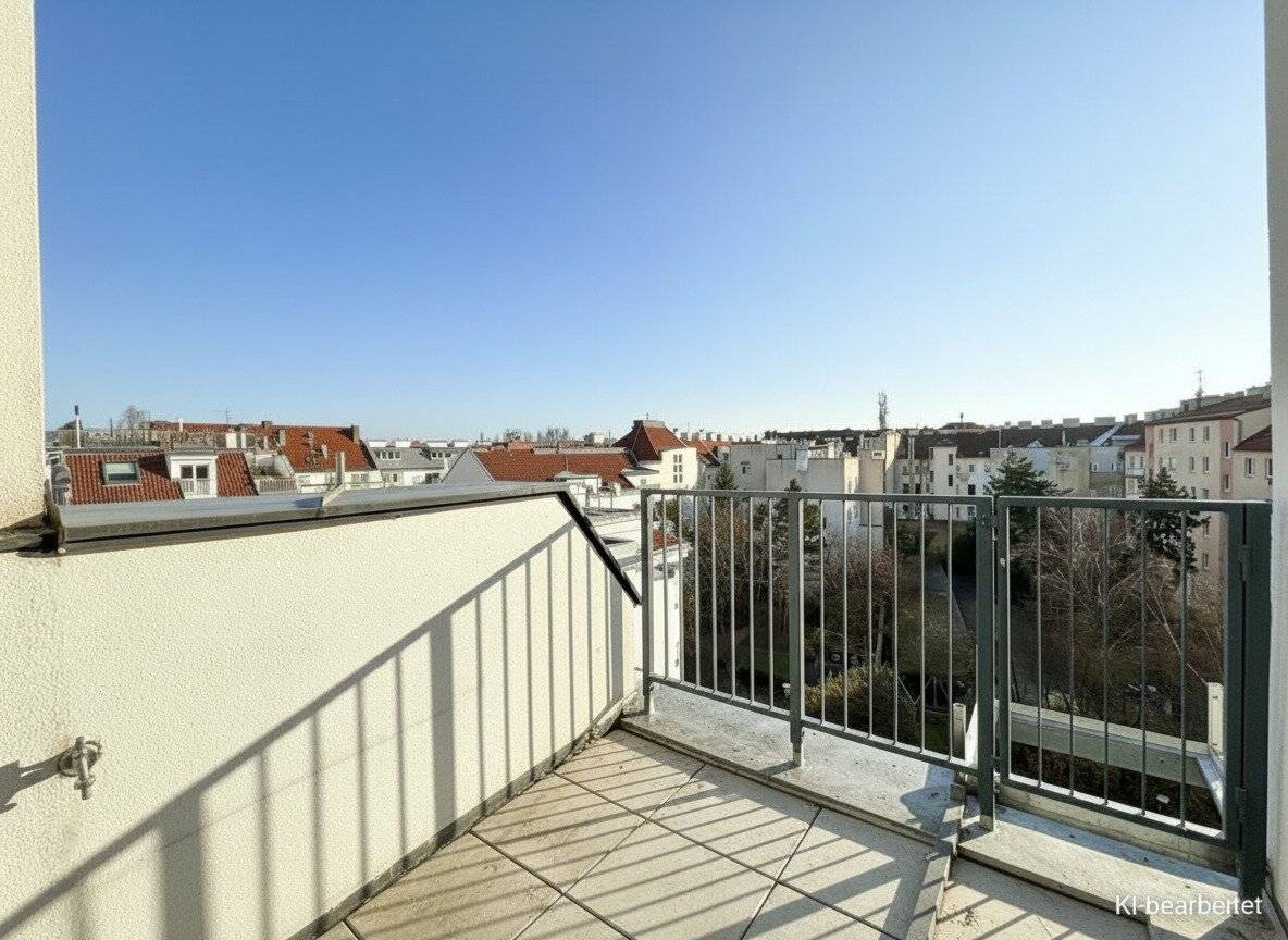 Neubau Erstbezug Dachgeschosswohnung Loggia