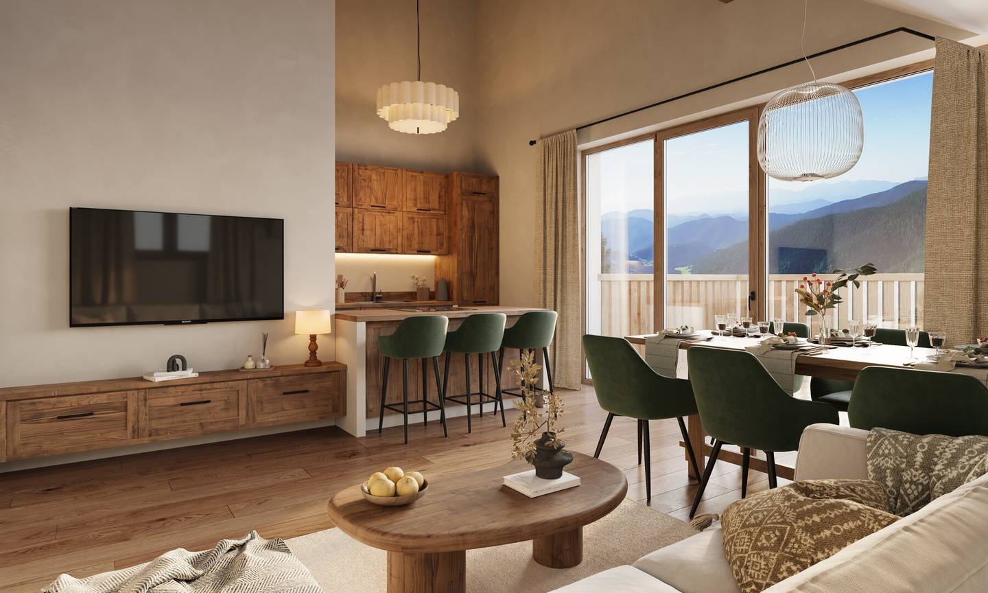 Holiday apartment Hochrindl newly built second home