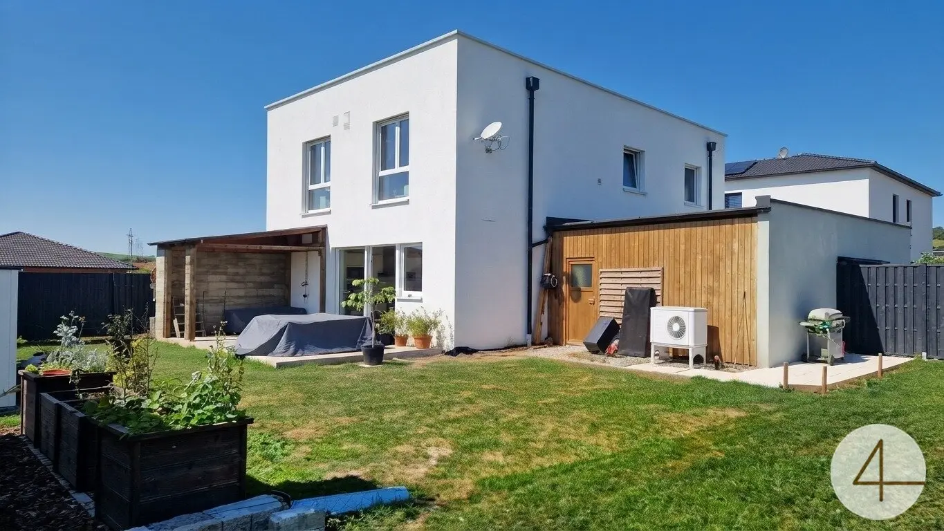 Moderne Doppelhaushälfte zur Miete in Diersbach – Neubau, Kaufoption