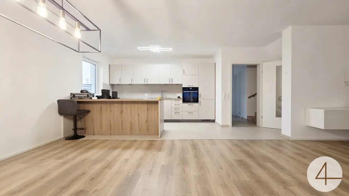 Moderne Doppelhaushälfte zur Miete in Diersbach – Neubau, Kaufoption
