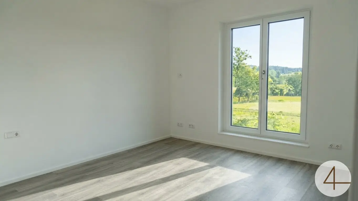 Moderne Doppelhaushälfte zur Miete in Diersbach – Neubau, Kaufoption