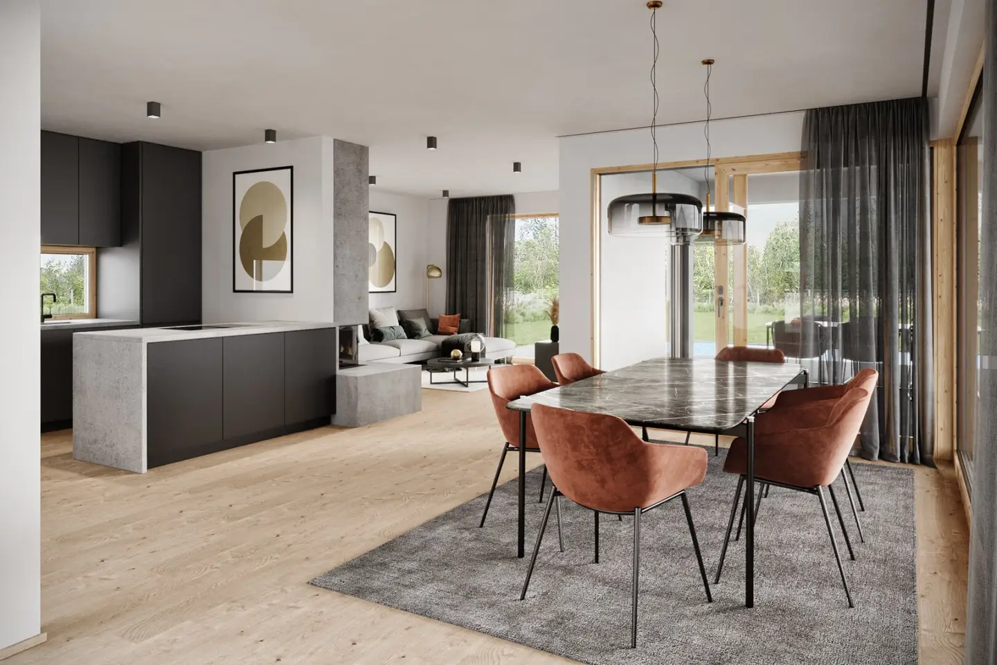 Rarity at BRUNNERBERG Exclusive building plot with Vienna view including building permit for 2 villas official execution planning
