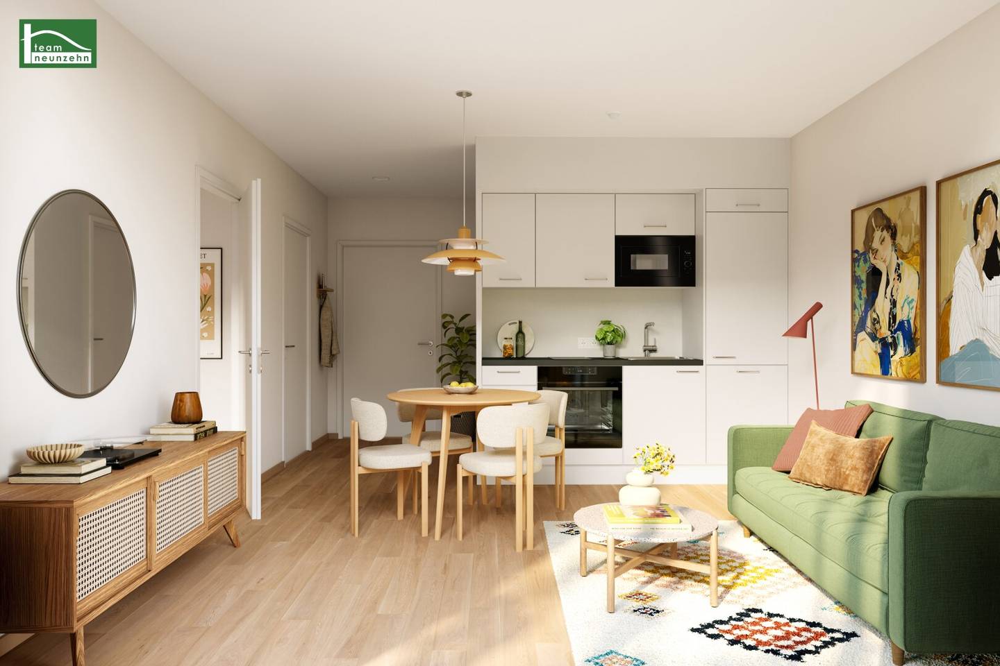 For investors or owner-occupiers! Top modern new-build first-occupancy apartments near U-Bahn U3! Kitchen included!