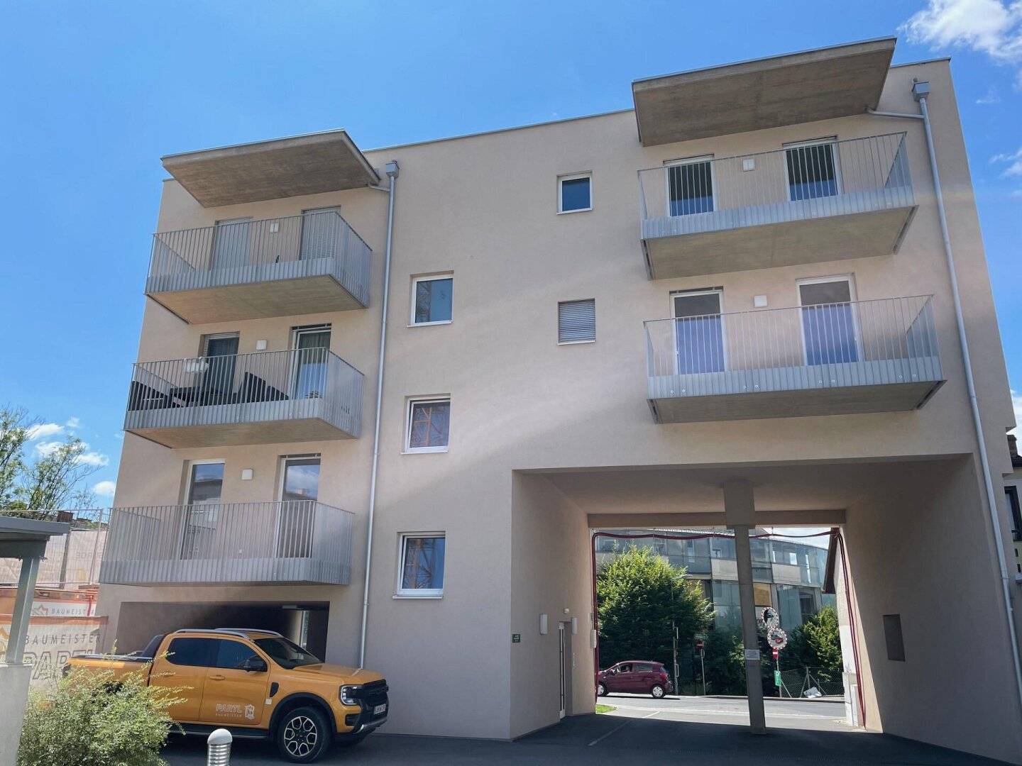 New build apartment for first occupancy with balcony