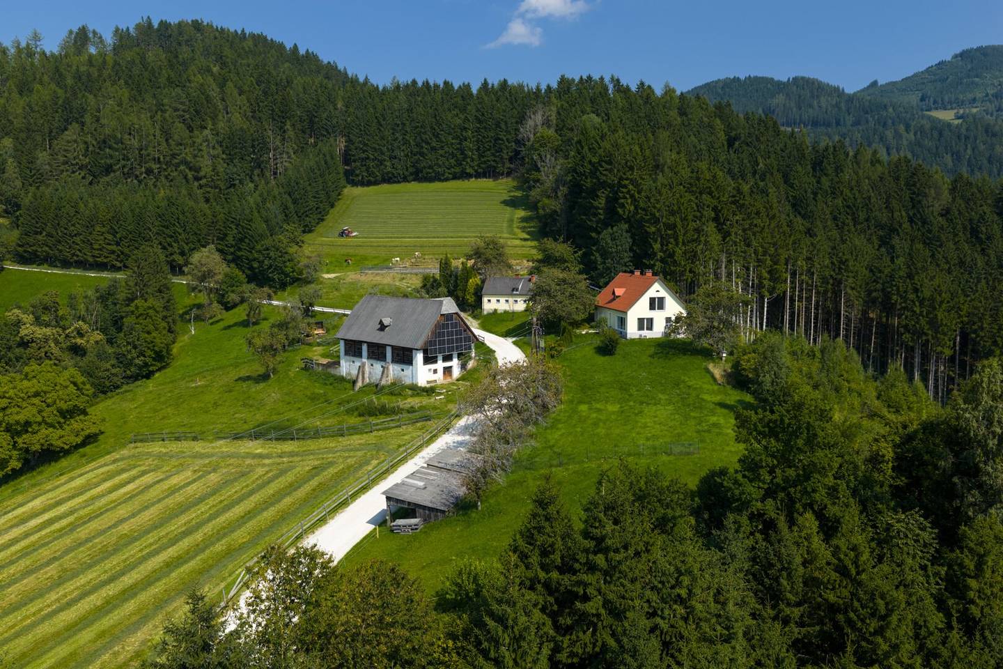 10 ha Reiterhof mit Reitplatz und Panoramalage