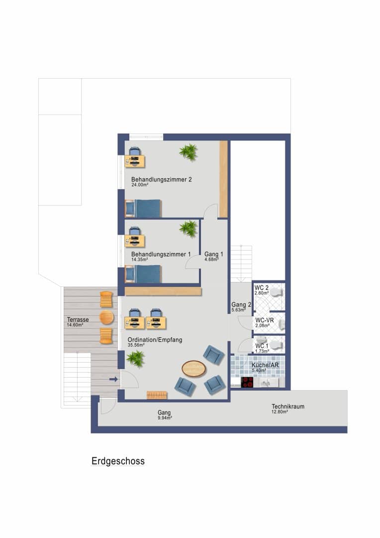 Speisinger Straße 122–124 - Office or Practice Space - House 124 - Top 1