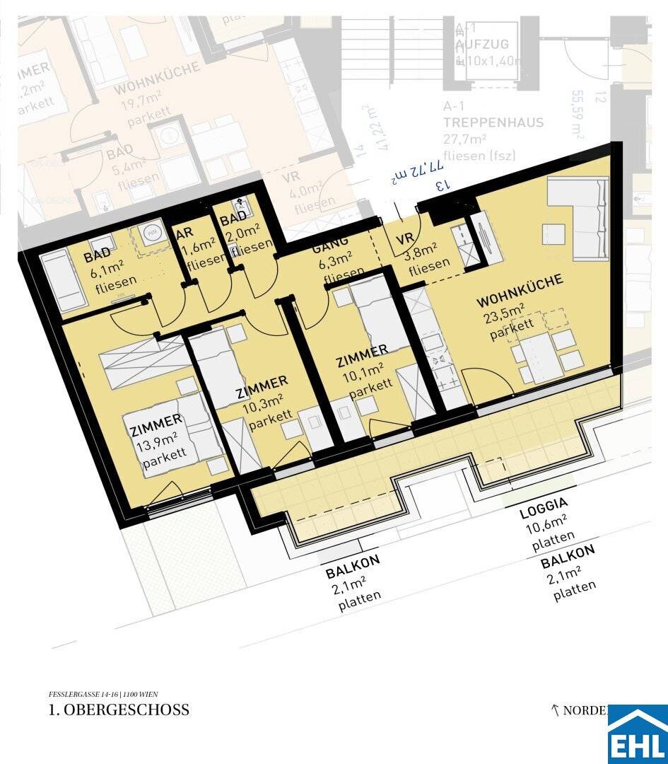Neues Wohngefühl in urbaner Oase: Moderne Erstbezug-Wohnung mit Garten und Terrasse!