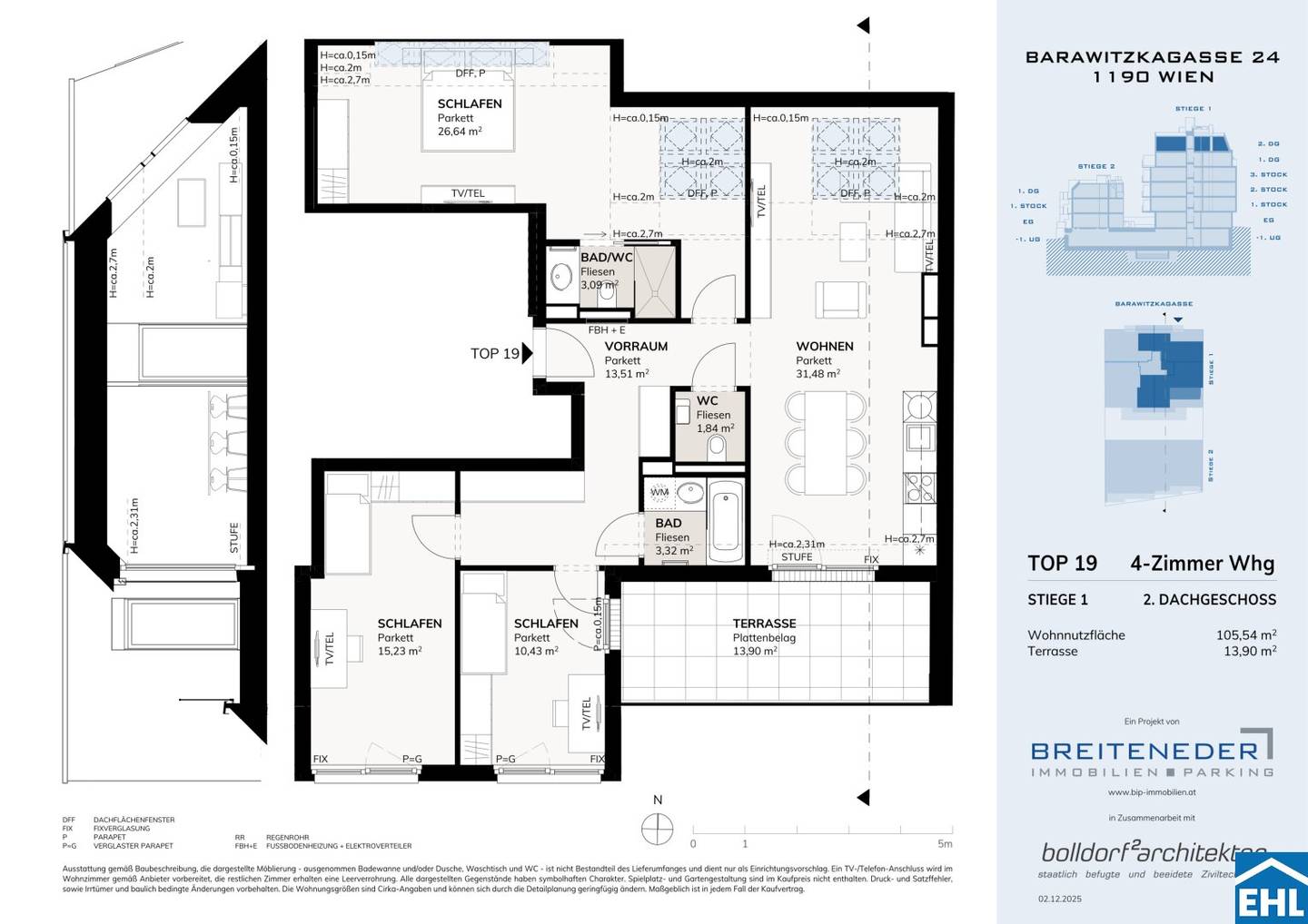 Neubau Wohnung Erstbezug mit privater Terrasse