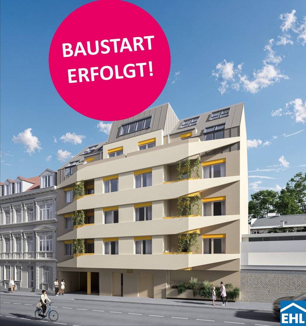 New build apartment Döbling with private outdoor space