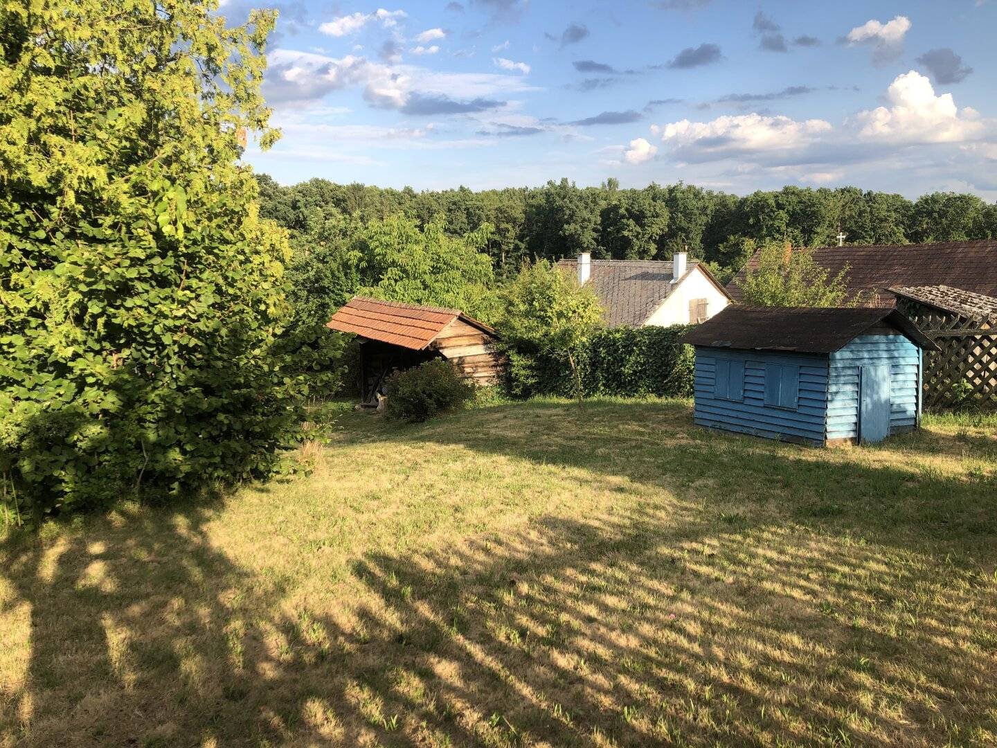 Beautiful, peacefully located cellar cottage with 3589 m² plot