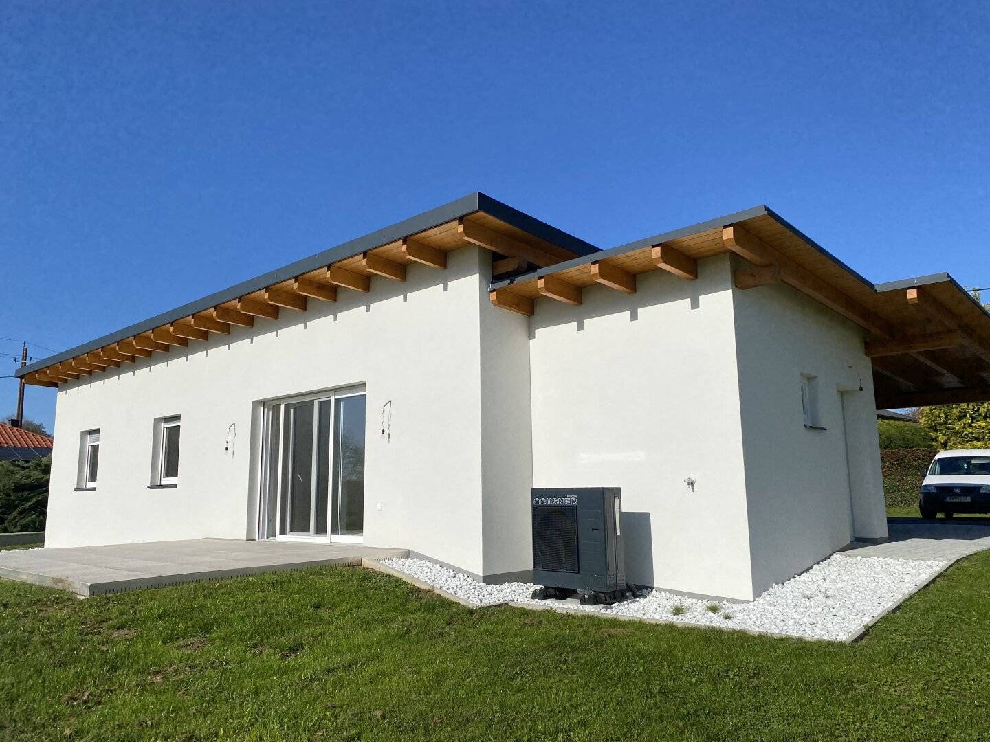 Neubau Bungalow in Markt Allhau – barrierefrei, 106 m², 3 Zimmer