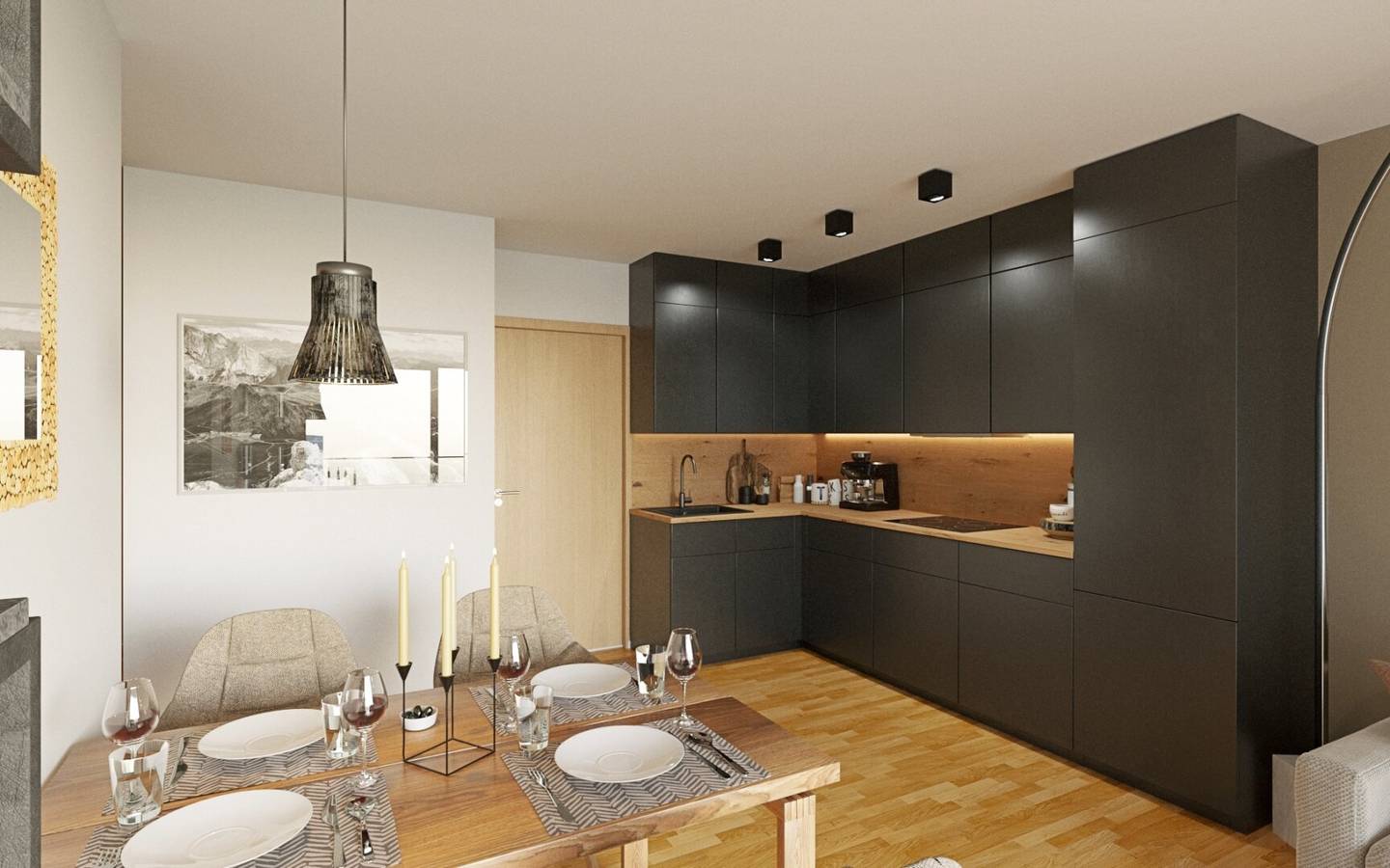 Wohnung Neubau in zentraler Lage mit Terrasse