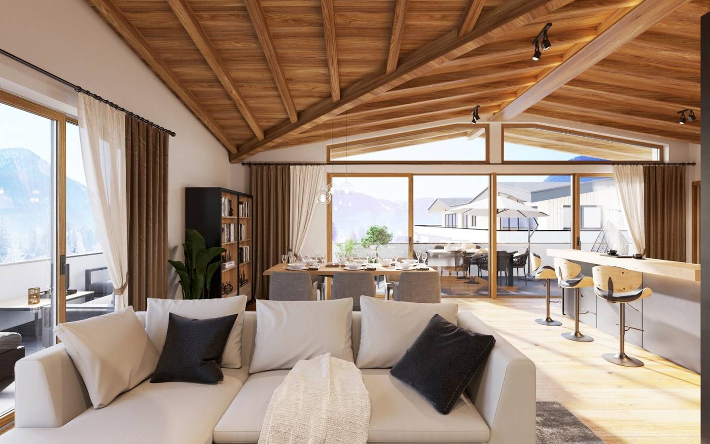 Penthouse zentral im Pillerseetal provisionsfrei