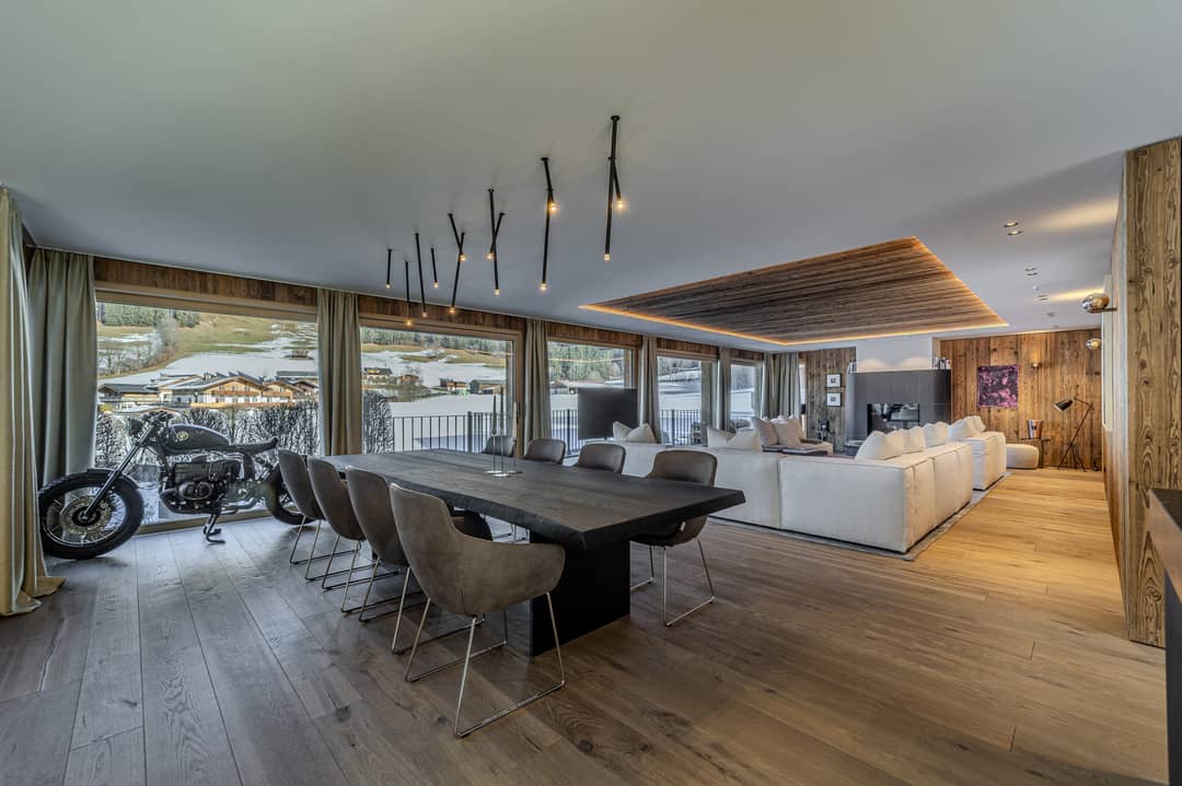 Ground floor apartment quiet outskirts mountain view
