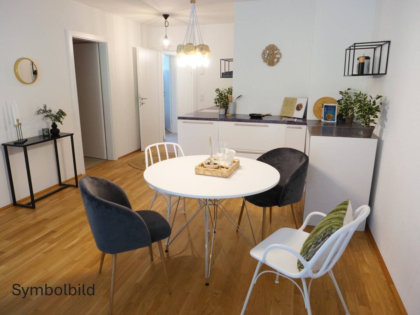 Wohnung mit Terrasse und Garten Neubau