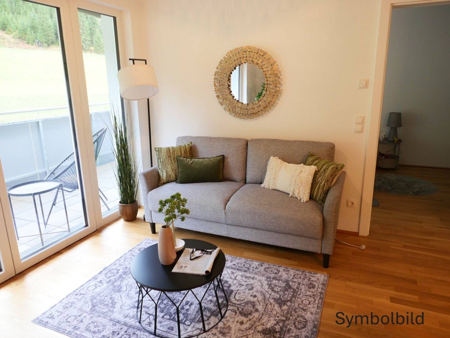 Wohnung mit Terrasse und Garten Neubau