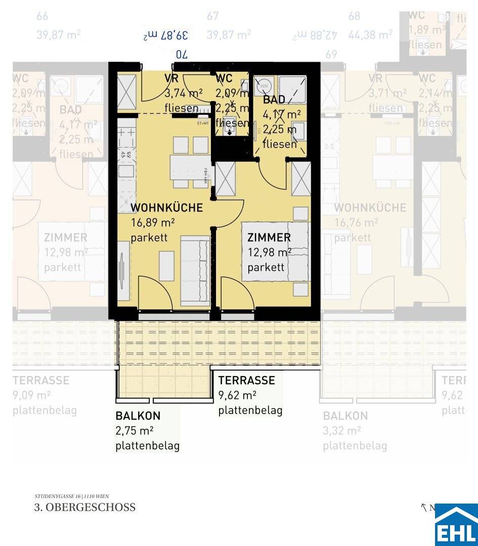 Exclusive residential development in Simmering: owner occupied apartments with high quality fittings