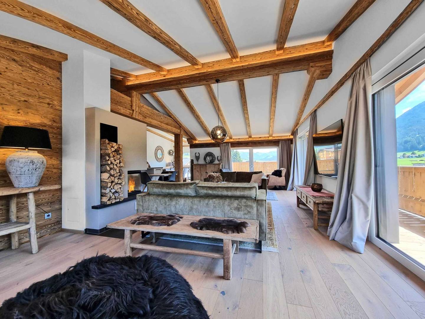 Penthouse mit Panoramablick und eigener Sauna