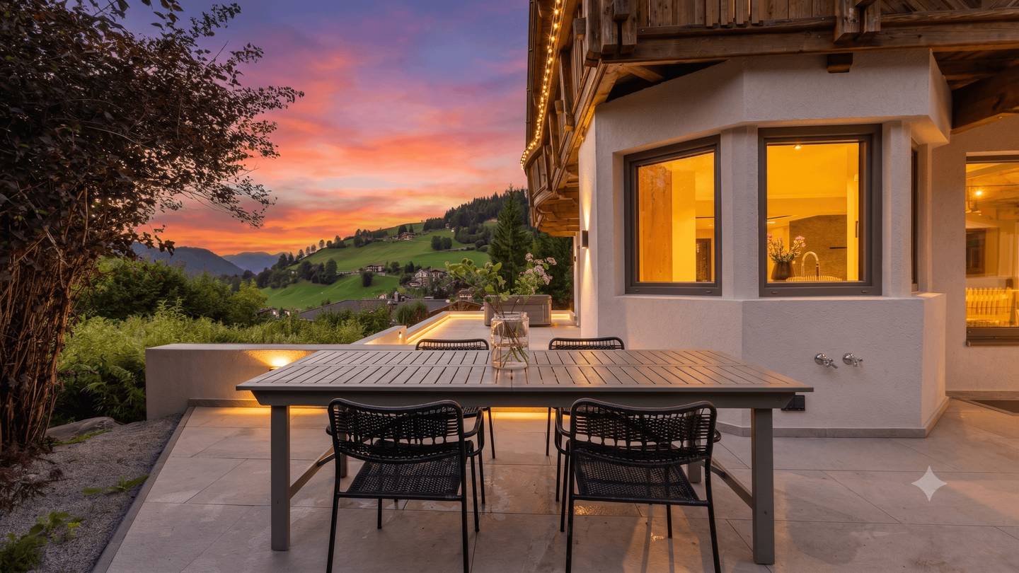 Luxus-Chalet am Waldrand in Hopfgarten: 280 m2, Sauna, Jacuzzi