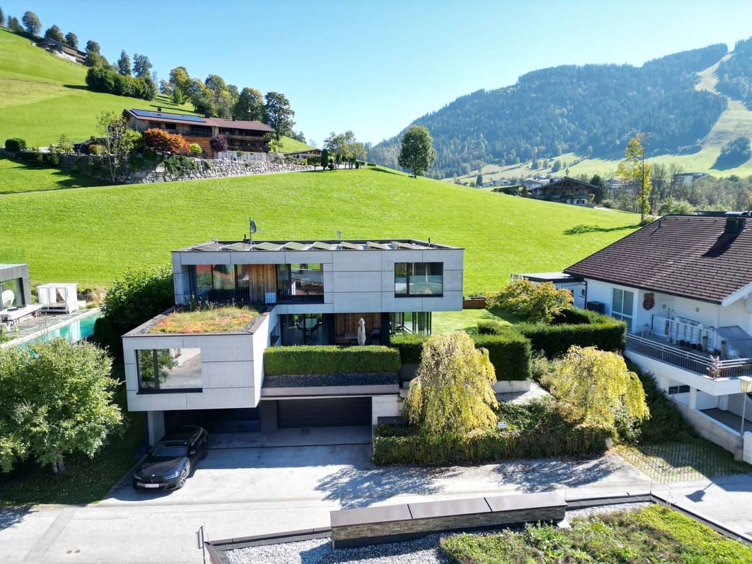 Architektenhaus in Hopfgarten im Brixental mit Westausrichtung