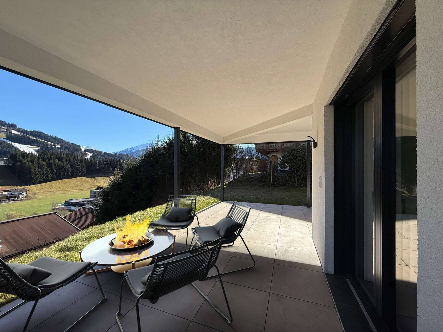 Unverbaubare Maisonette-Wohnung in Westendorf mit Balkon & Garten