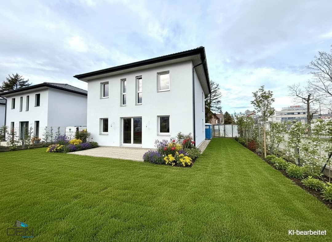 Neubau: 4-Zimmer Einfamilienhaus mit Eigengarten Garage nahe Vösendorf