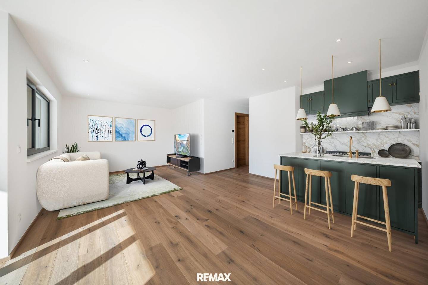 Wohnung near the lake with terrace and garden area