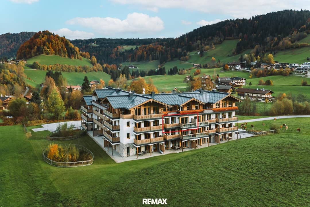 Wohnung mit Bergpanorama und Wellness im Haus
