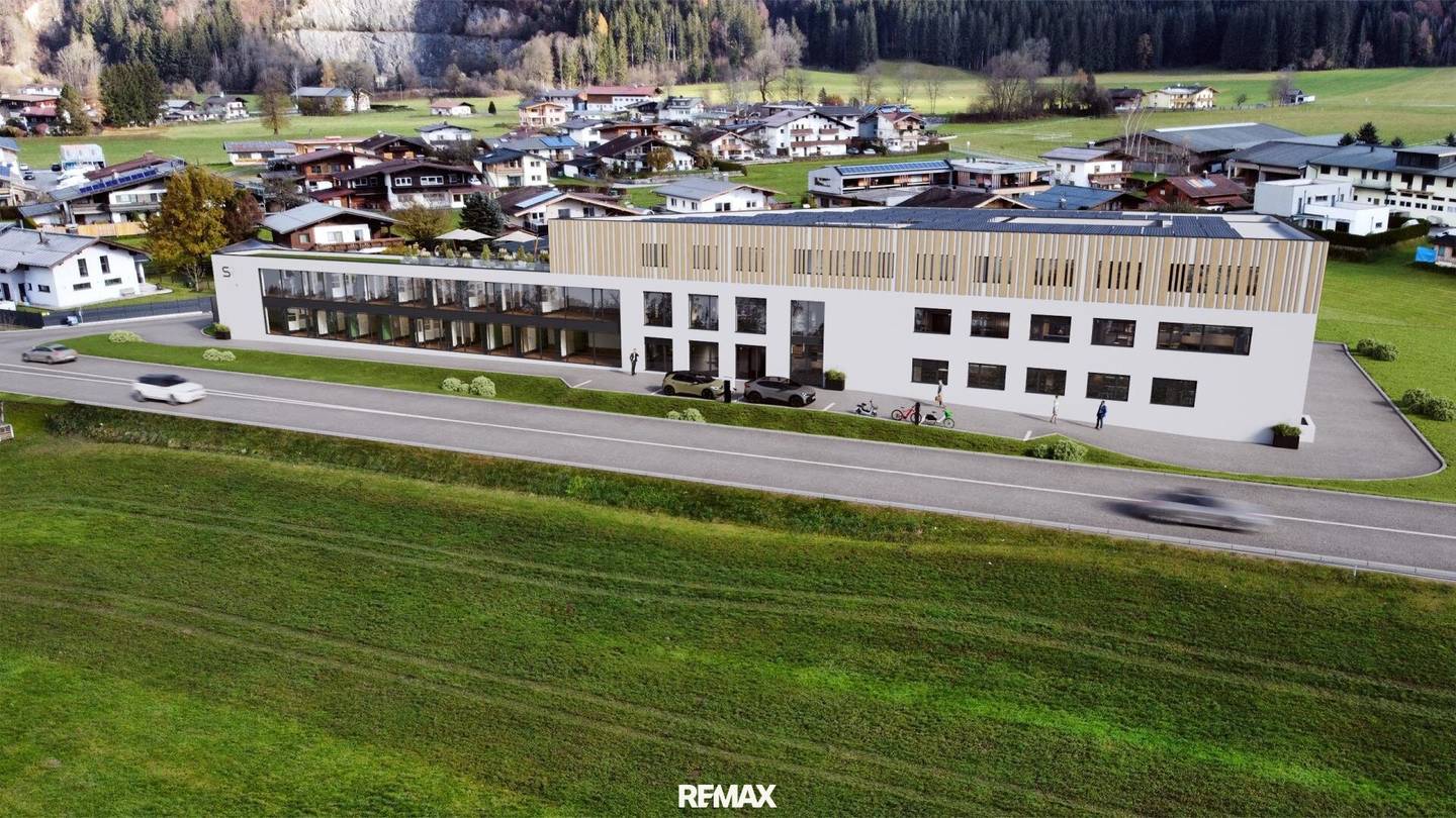 Neuer Gewerbepark in St. Johann in Tirol mit flexiblen Büro- und Lagerflächen