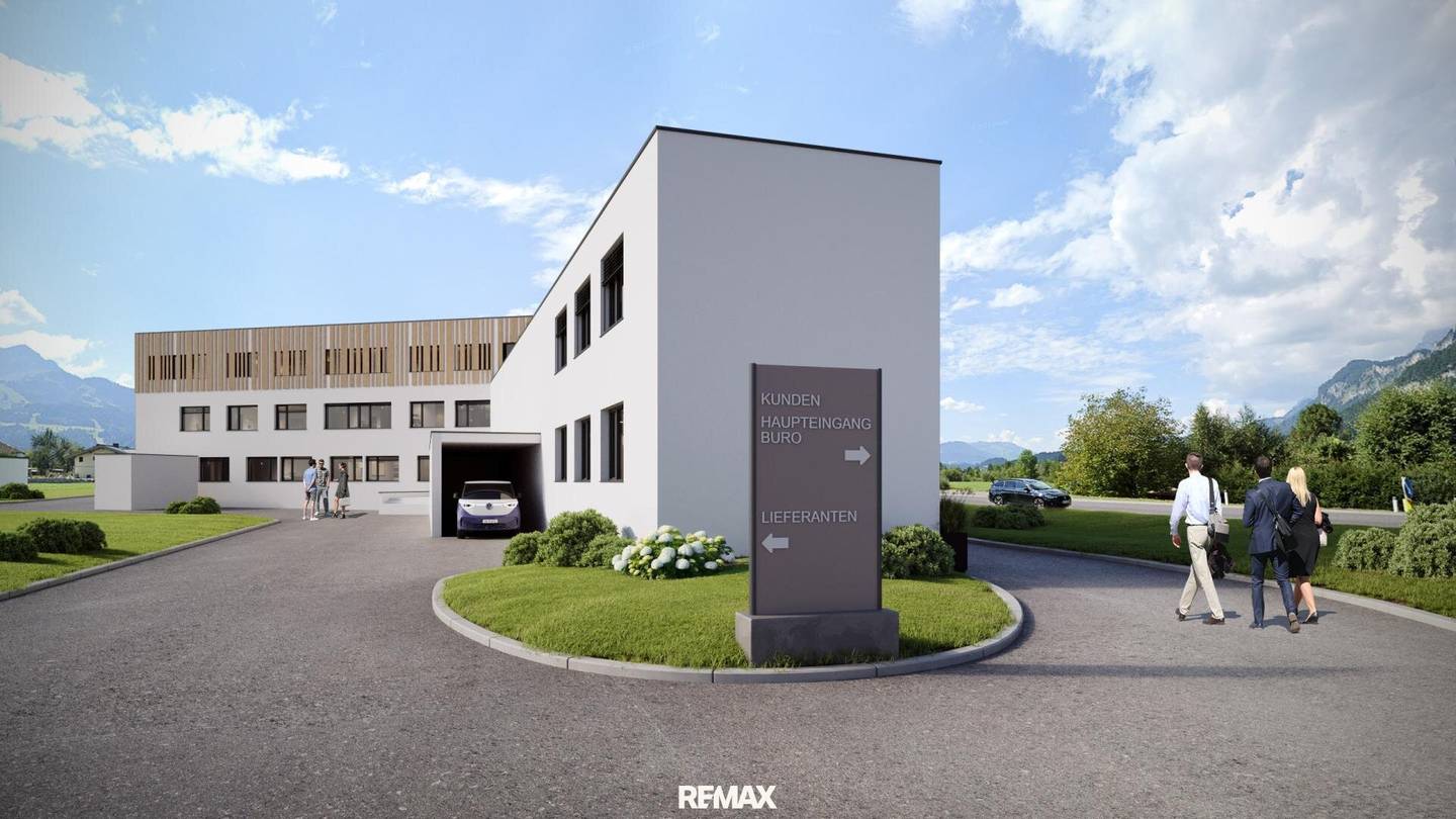 Neuer Gewerbepark in St. Johann in Tirol mit flexiblen Büro- und Lagerflächen