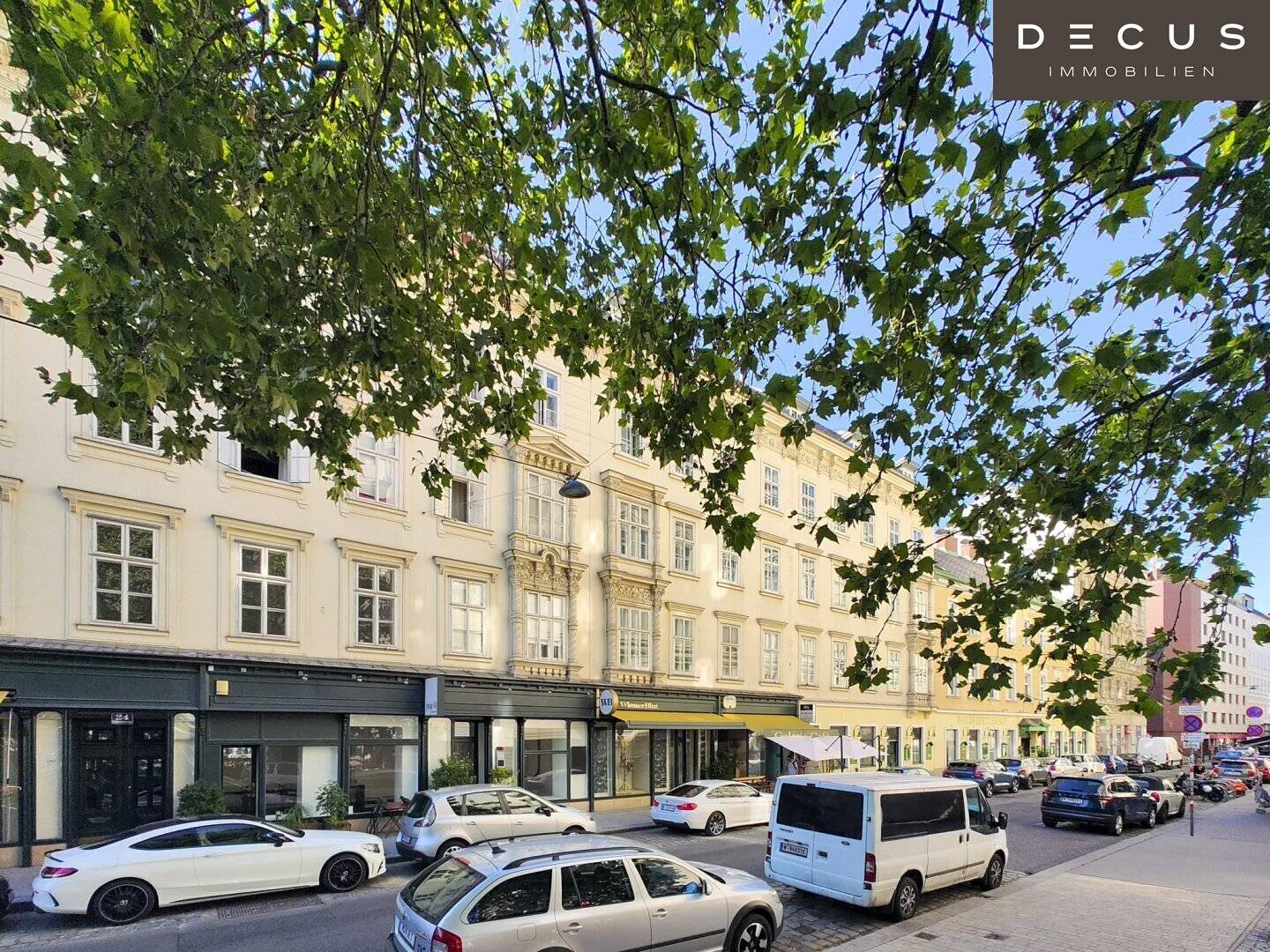 | GROSSFLÄCHIGE GLASFRONT | 1050 WIEN | UNBEFRISTET VERMIETET |