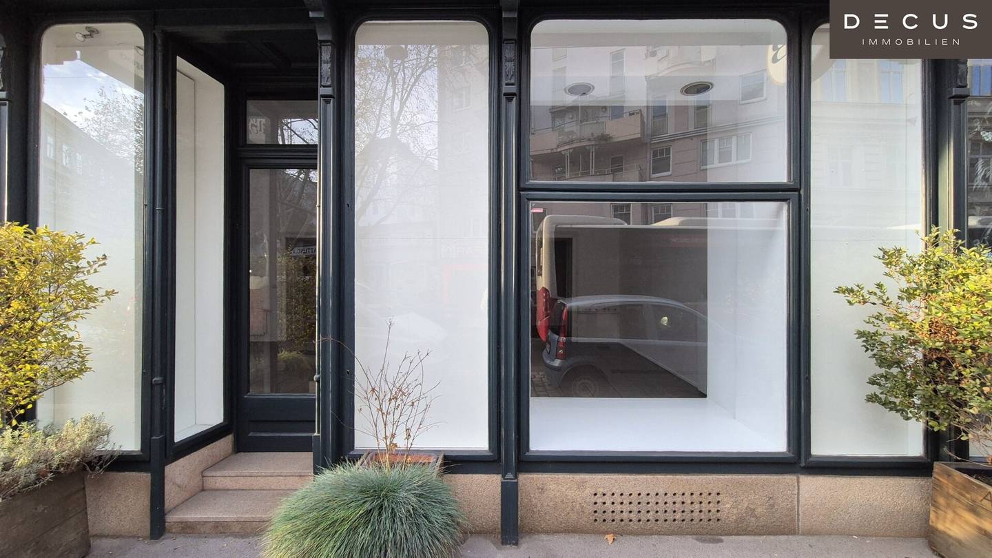 | GROSSFLÄCHIGE GLASFRONT | 1050 WIEN | UNBEFRISTET VERMIETET |