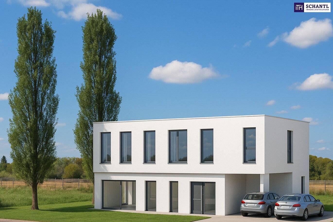 Einfamilienhaus in Deutsch-Wagram: 2 identische Einheiten, 103 m²