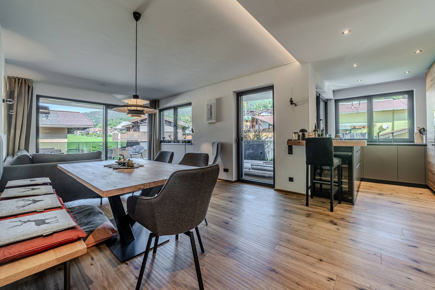 Apartment at the foot of the Sonnbergs with panoramic views