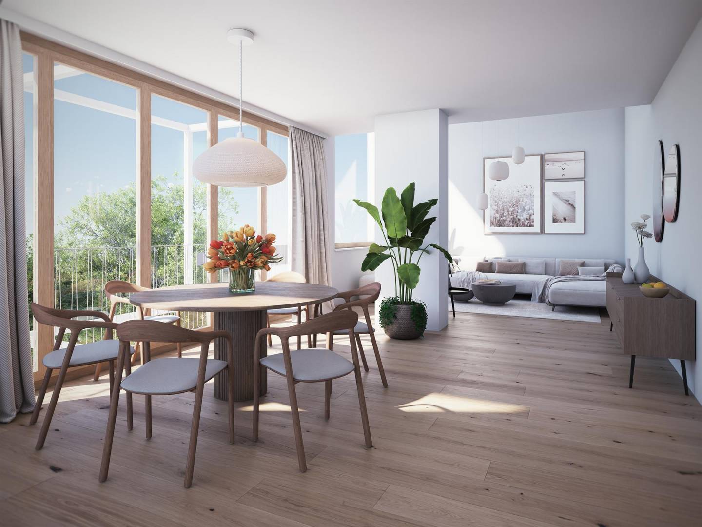 Two story bright apartment Romerberg