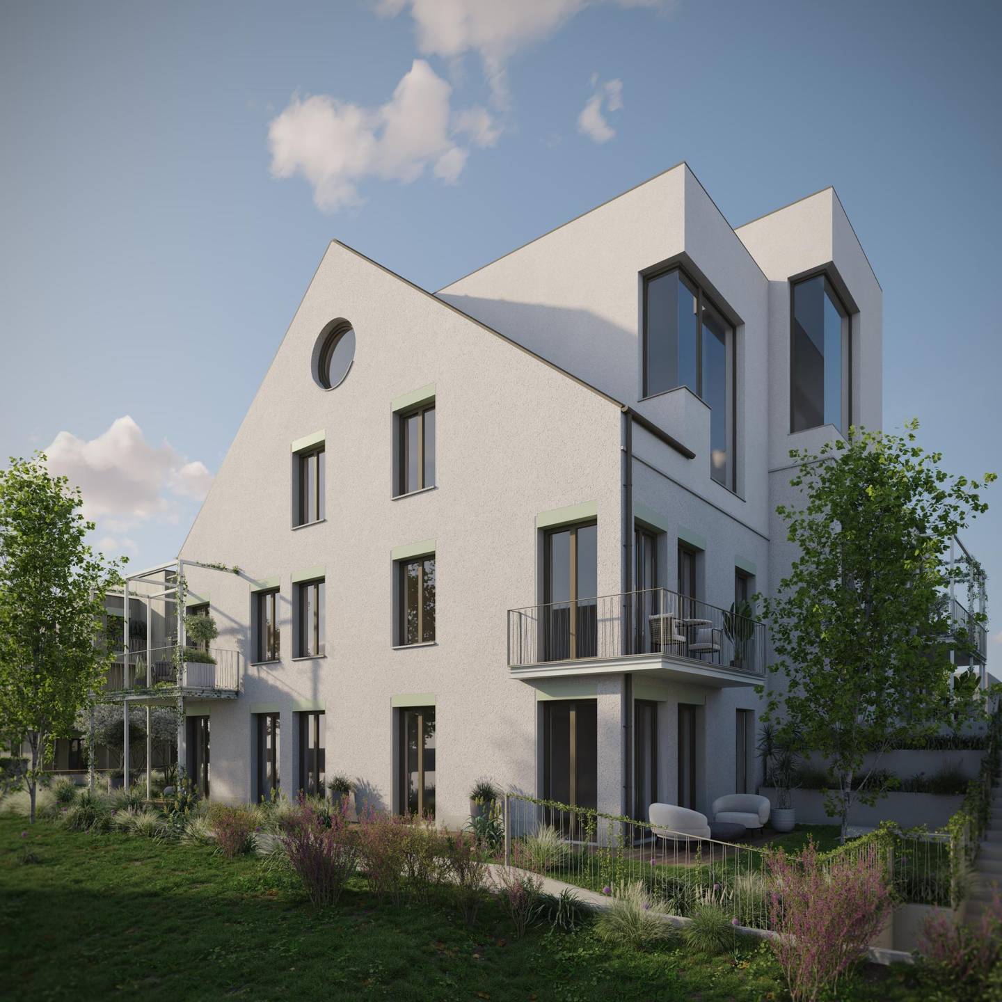 Apartment in a townhouse on Römerberg with terrace and garden