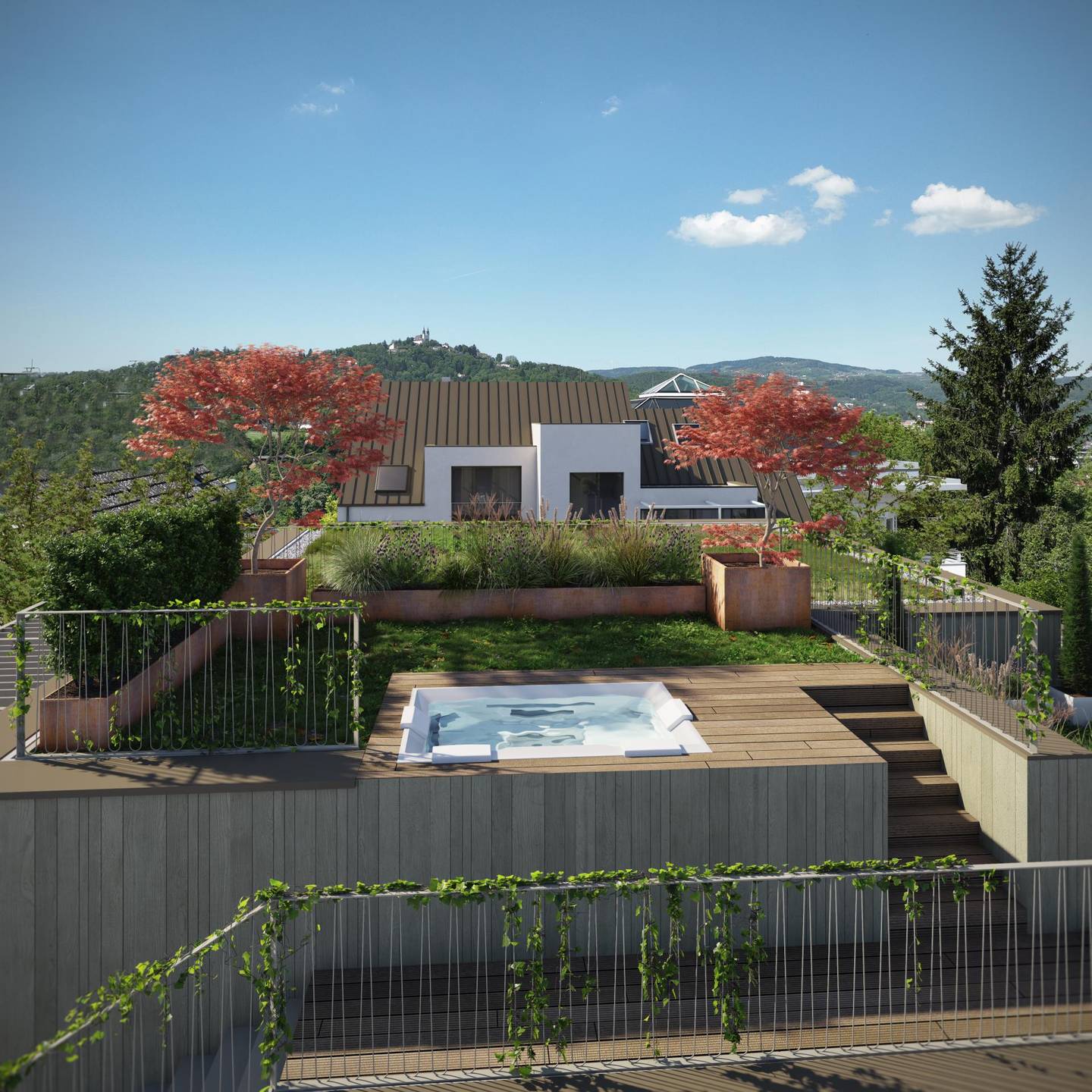 Apartment in Linz villa district near old town