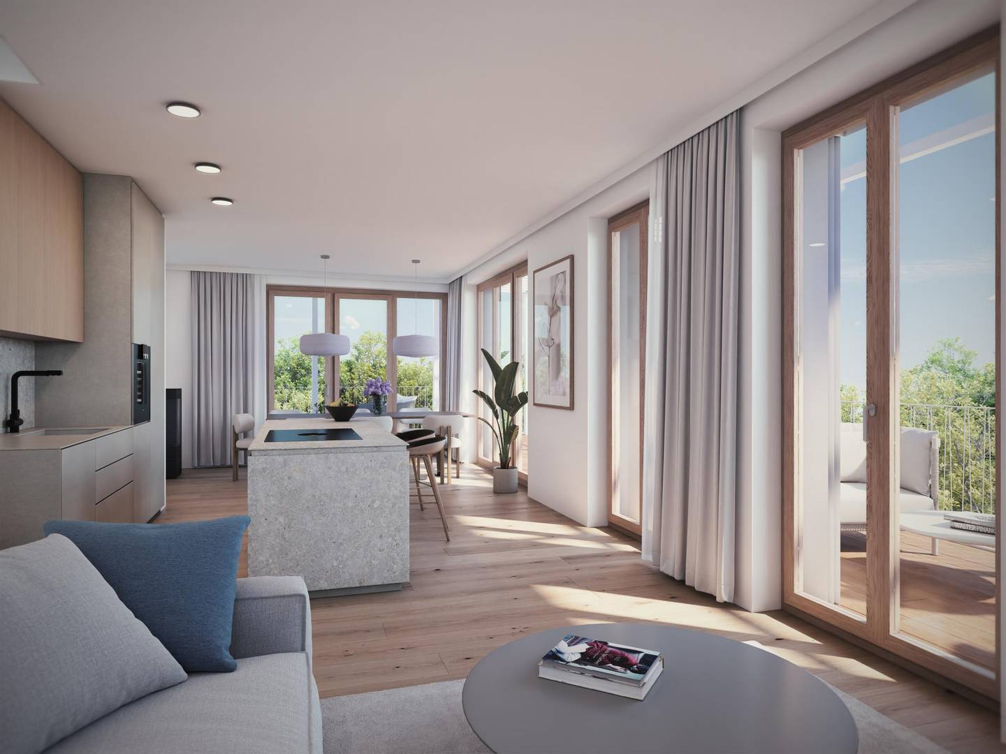 Apartment in Linz villa district near old town